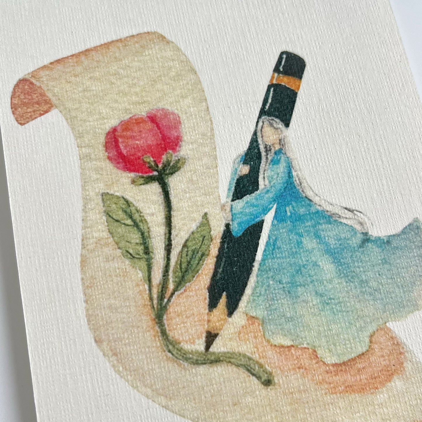 Watercolor Art Postcards