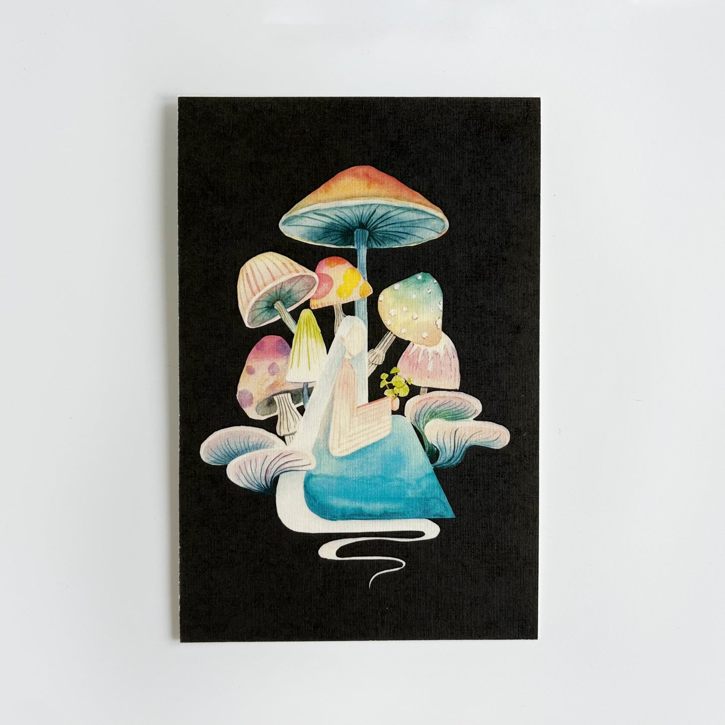 Watercolor Art Postcards
