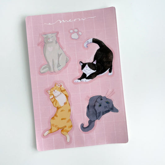 Meow Sticker Sheet
