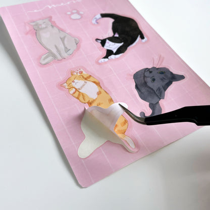 Meow Sticker Sheet