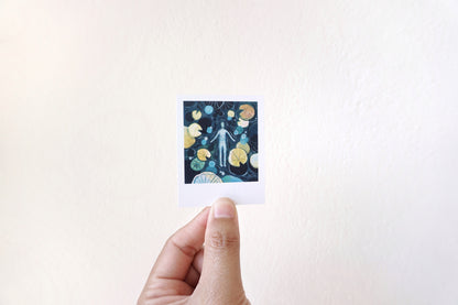 Polaroid paintings