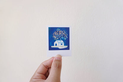 Polaroid paintings