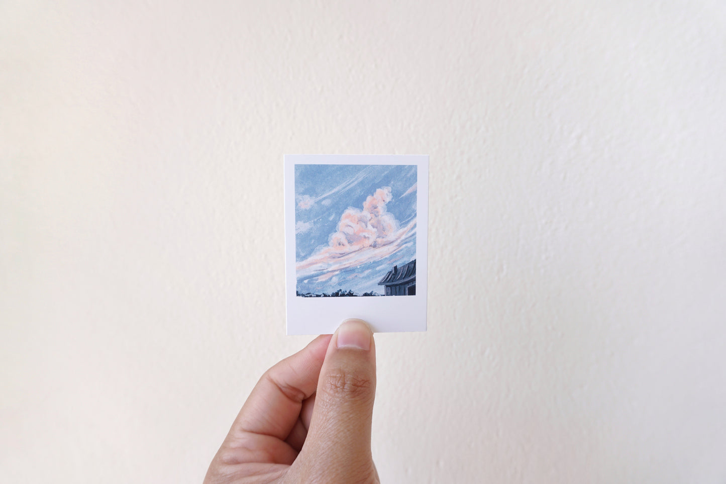 Magical hour polaroid