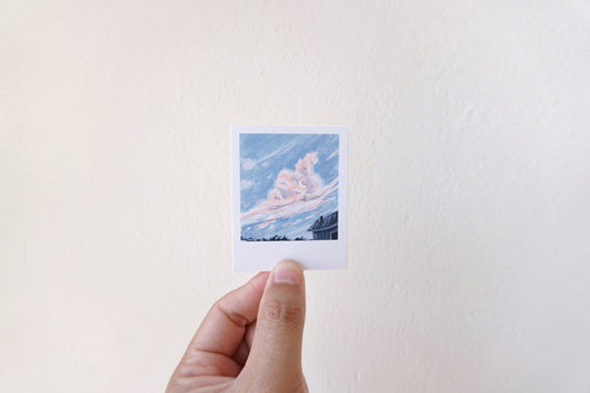 Magical hour polaroid