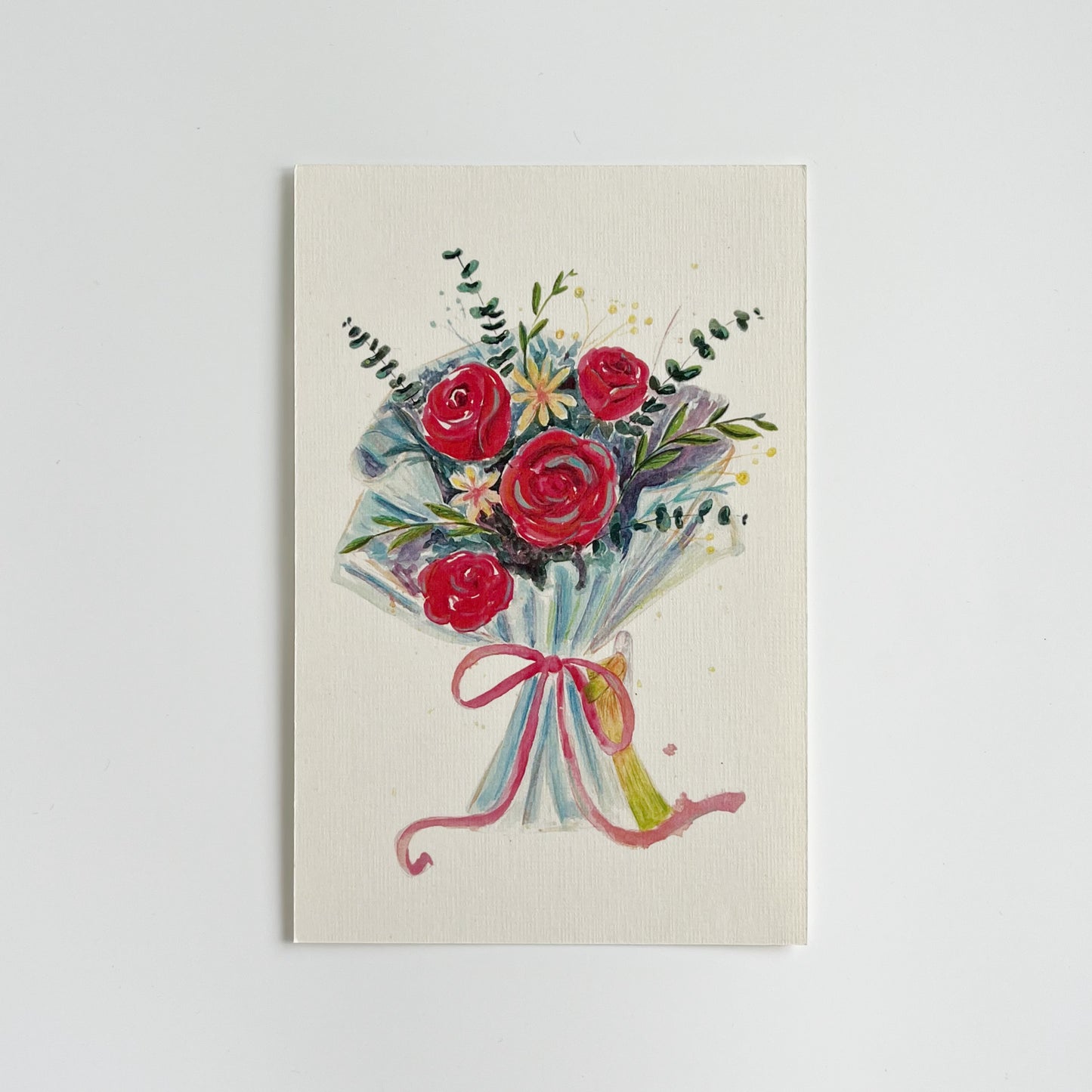 Watercolor Art Postcards