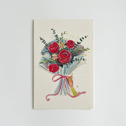 Watercolor Art Postcards