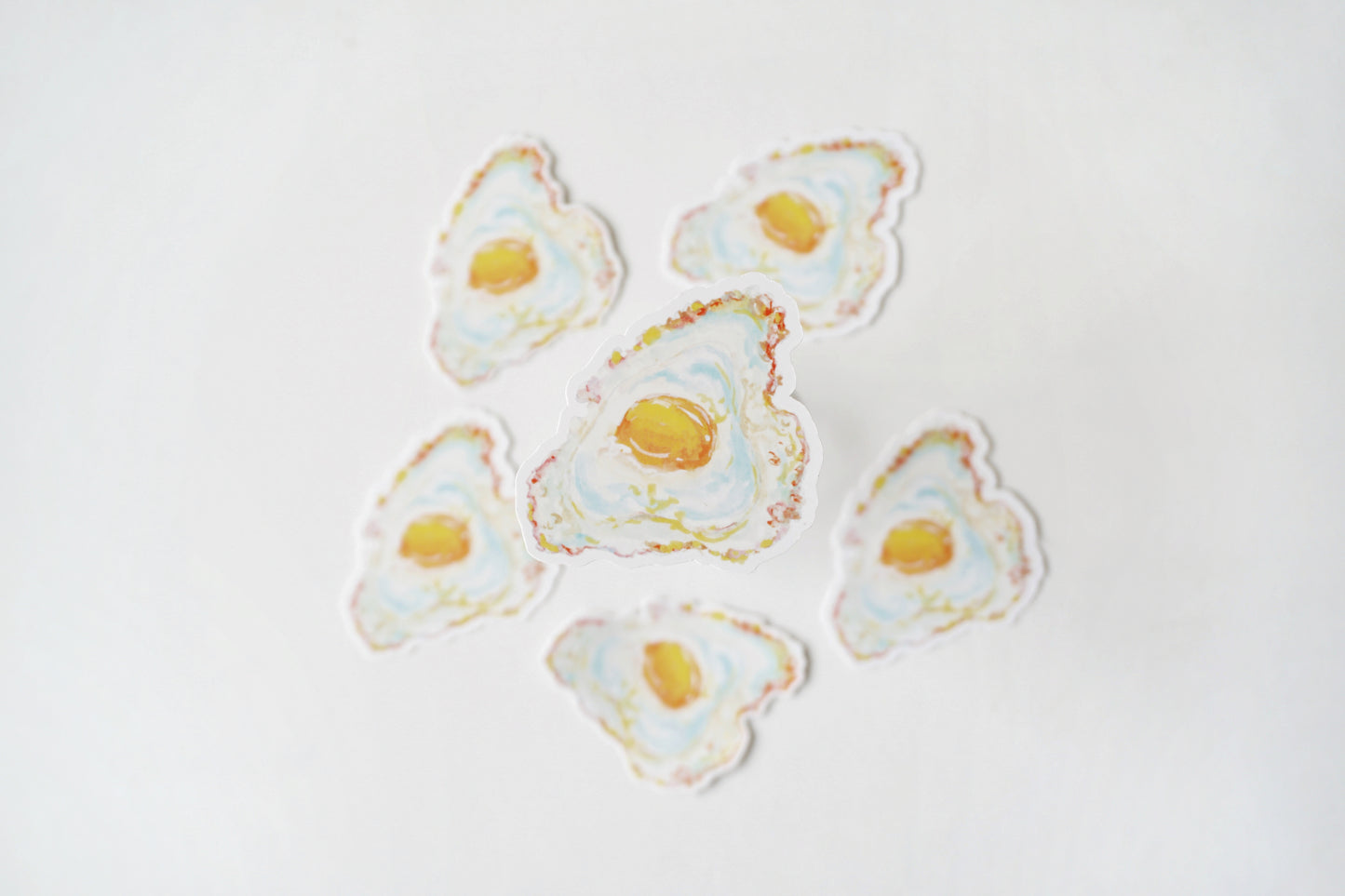 Single Sunny Egg Vinyl Sticker