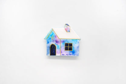 Handmade home fridge magnet