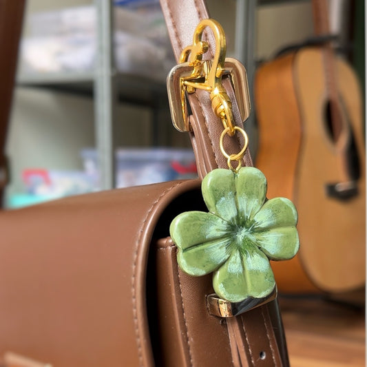 Clover Bag Charm