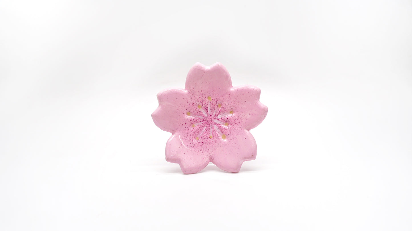 Sakura Clay Trinket Dish