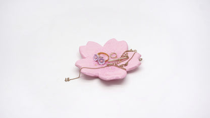 Sakura Clay Trinket Dish
