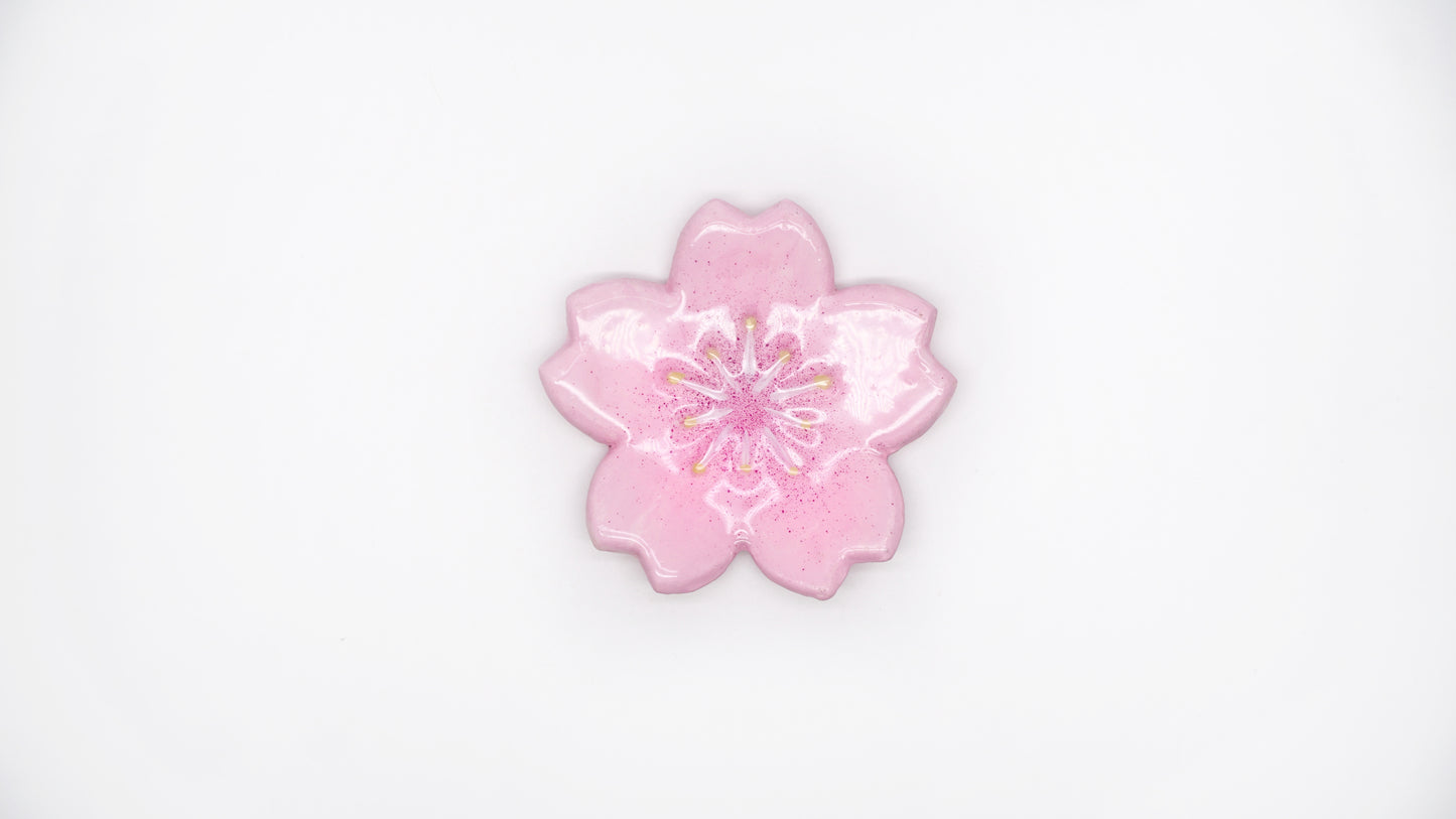 Sakura Clay Trinket Dish