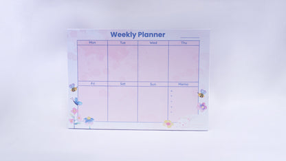 Weekly Planner Memo Pad